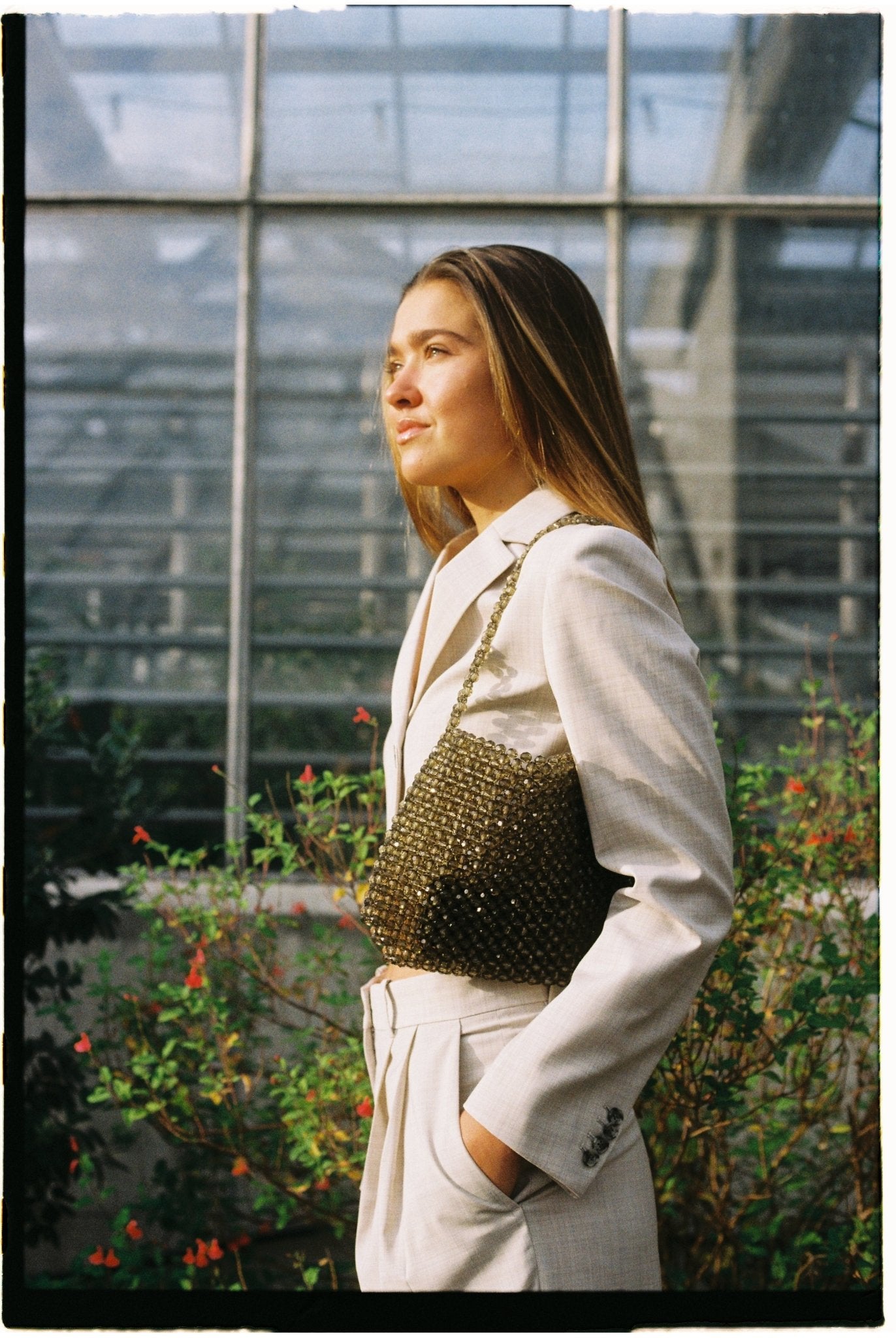 ALBA - Studio Seven Zürichstudiosevenzurich handmade beaded bag Perlentasche