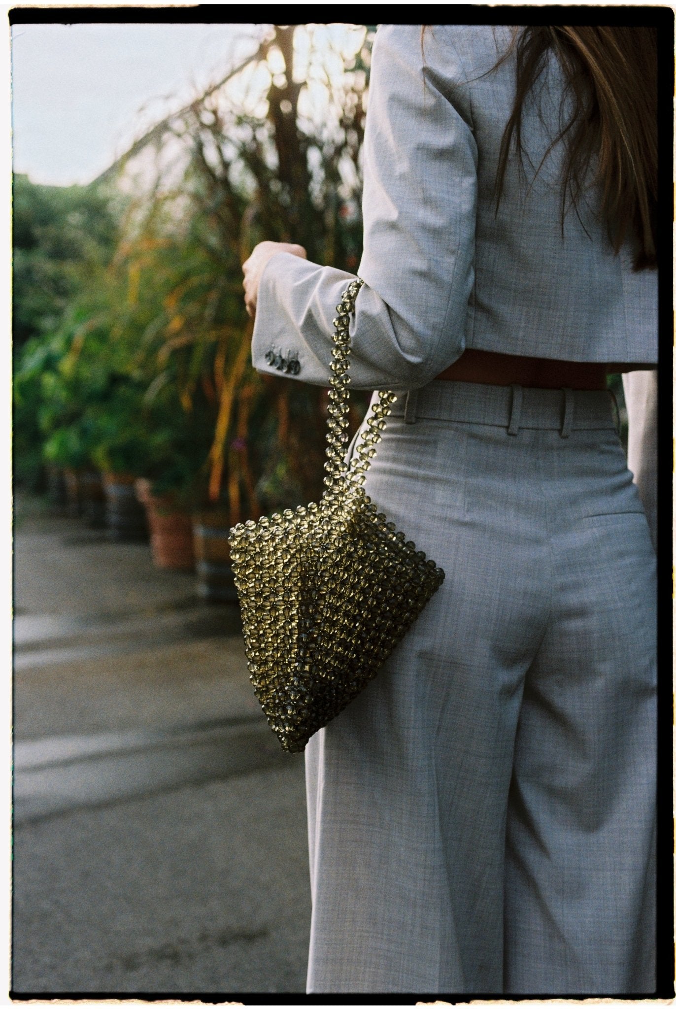 ALBA - Studio Seven Zürichstudiosevenzurich handmade beaded bag Perlentasche
