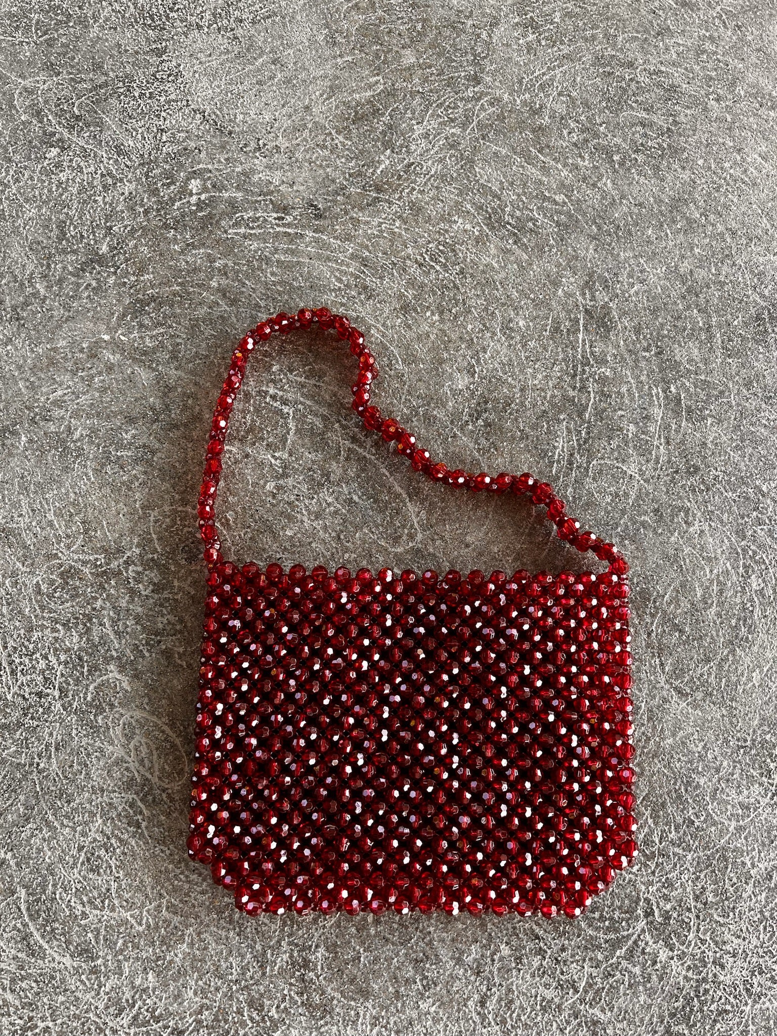 BERRY - Studio Seven Zürichstudiosevenzurich handmade beaded bag Perlentasche