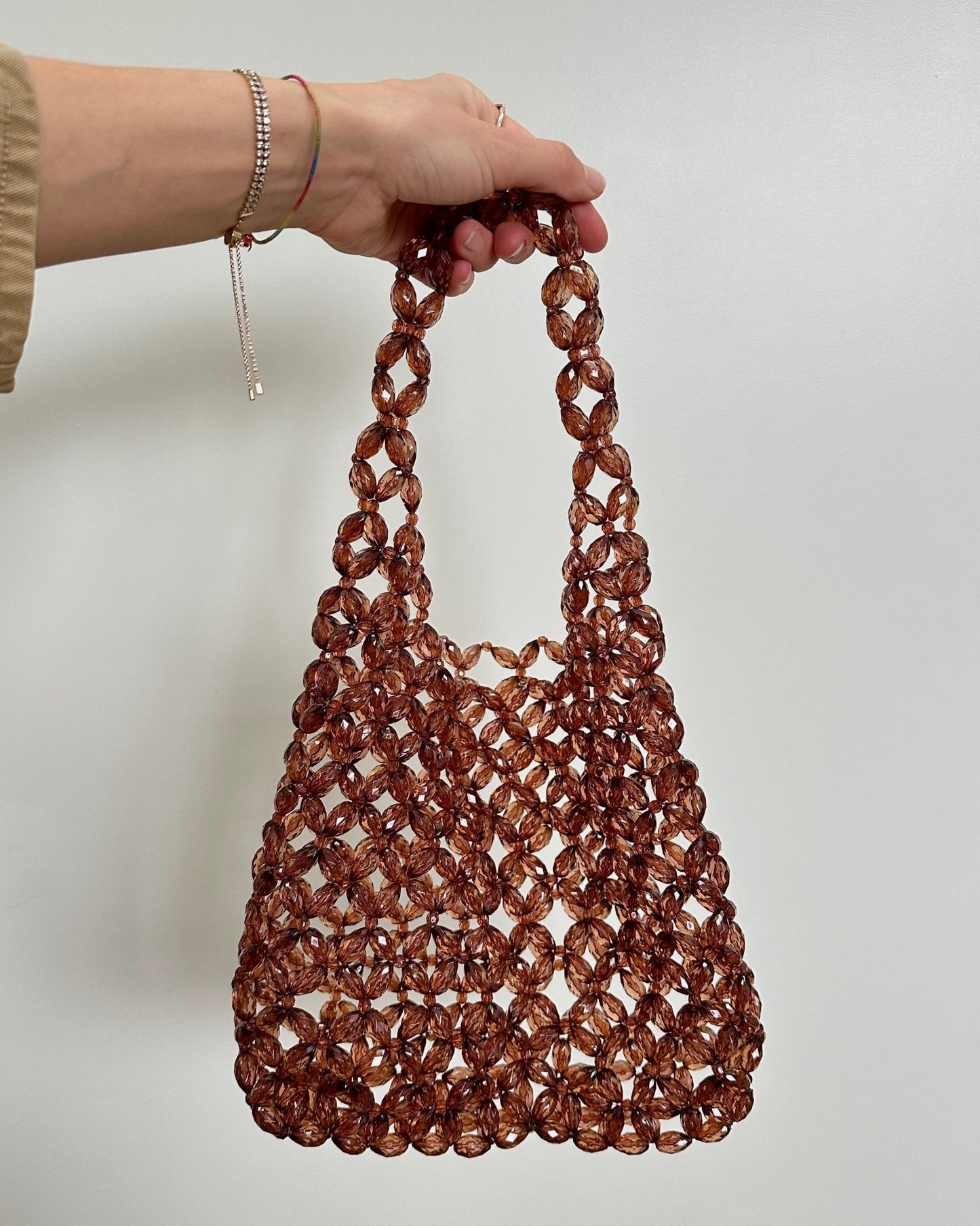 CLEO - Studio Seven Zürichstudiosevenzurich handmade beaded bag Perlentasche