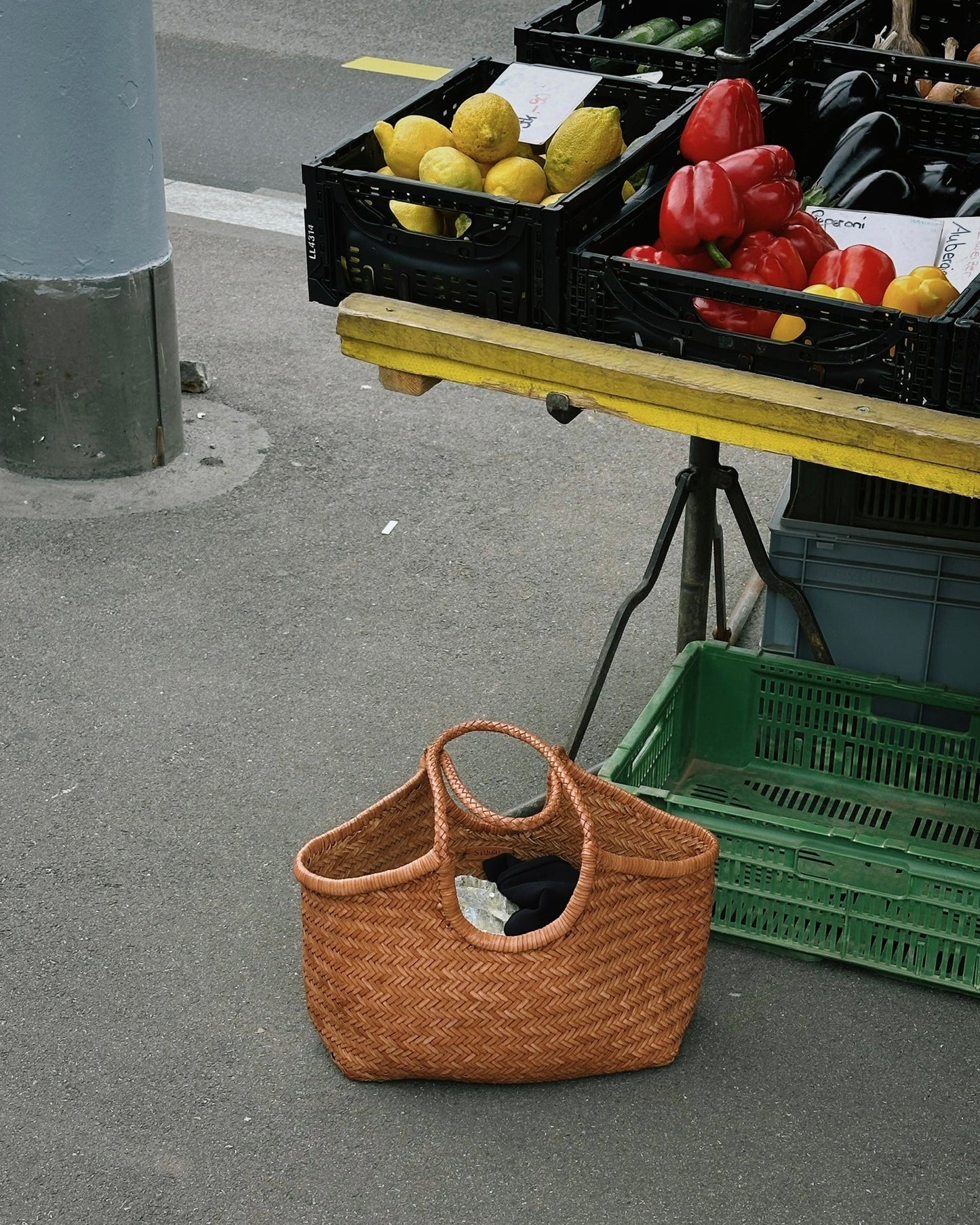 GINGER Leather Bag Large - Studio Seven ZürichStudio Seven Zürich handmade beaded bag Perlentasche