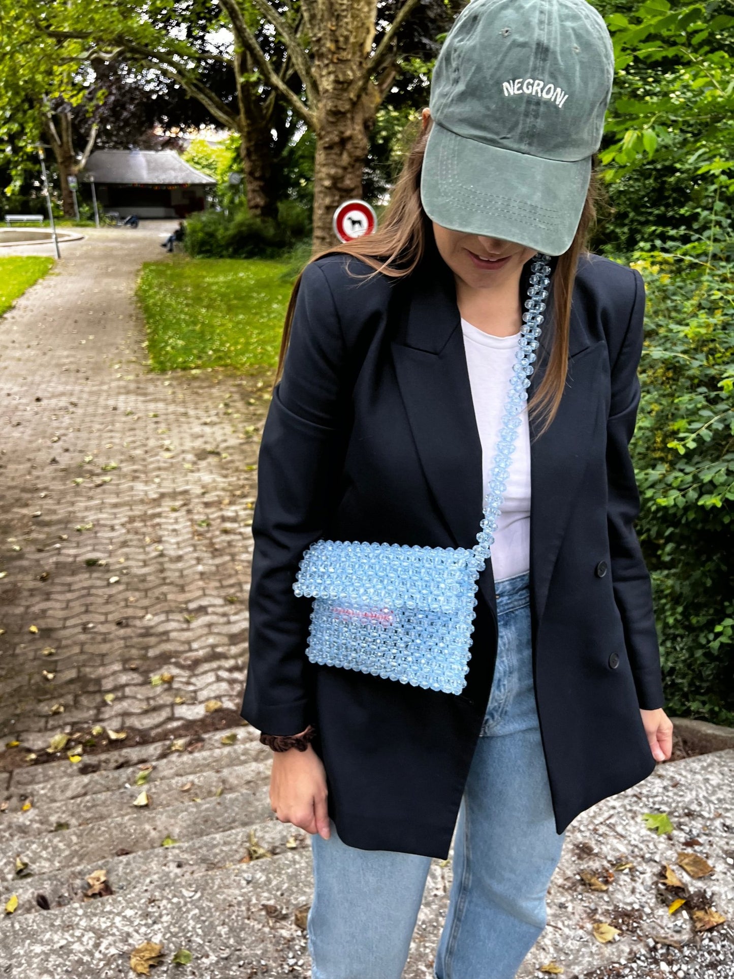 MIRTILLO - Studio Seven Zürichstudiosevenzurich handmade beaded bag Perlentasche