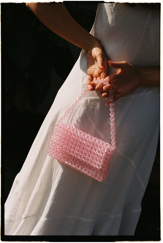 AMALFI - Studio Seven Zürichstudiosevenzurich handmade beaded bag Perlentasche