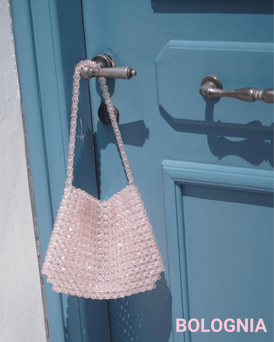 BOLOGNIA - Studio Seven Zürichstudiosevenzurich handmade beaded bag Perlentasche