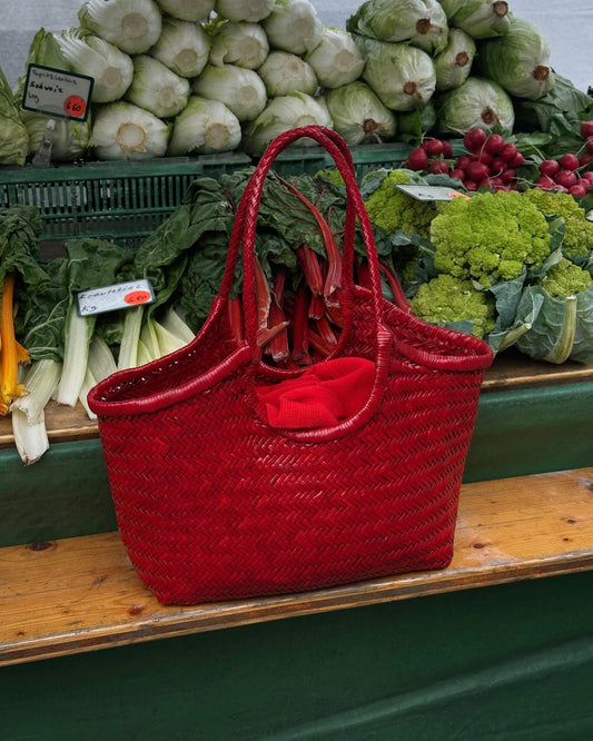 CHILLI Leather Bag Large - Studio Seven ZürichStudio Seven Zürich handmade beaded bag Perlentasche