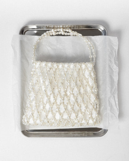 MAGNOLIA - Studio Seven ZürichStudio Seven Zürich handmade beaded bag Perlentasche
