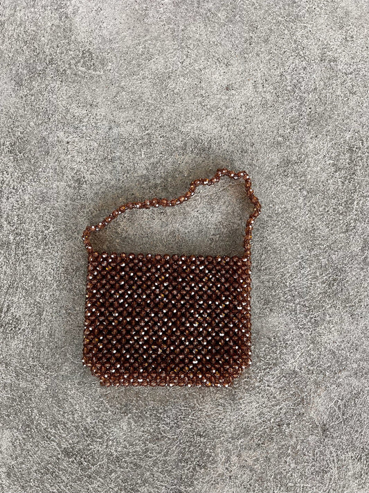 MOCCA - Studio Seven Zürichstudiosevenzurich handmade beaded bag Perlentasche