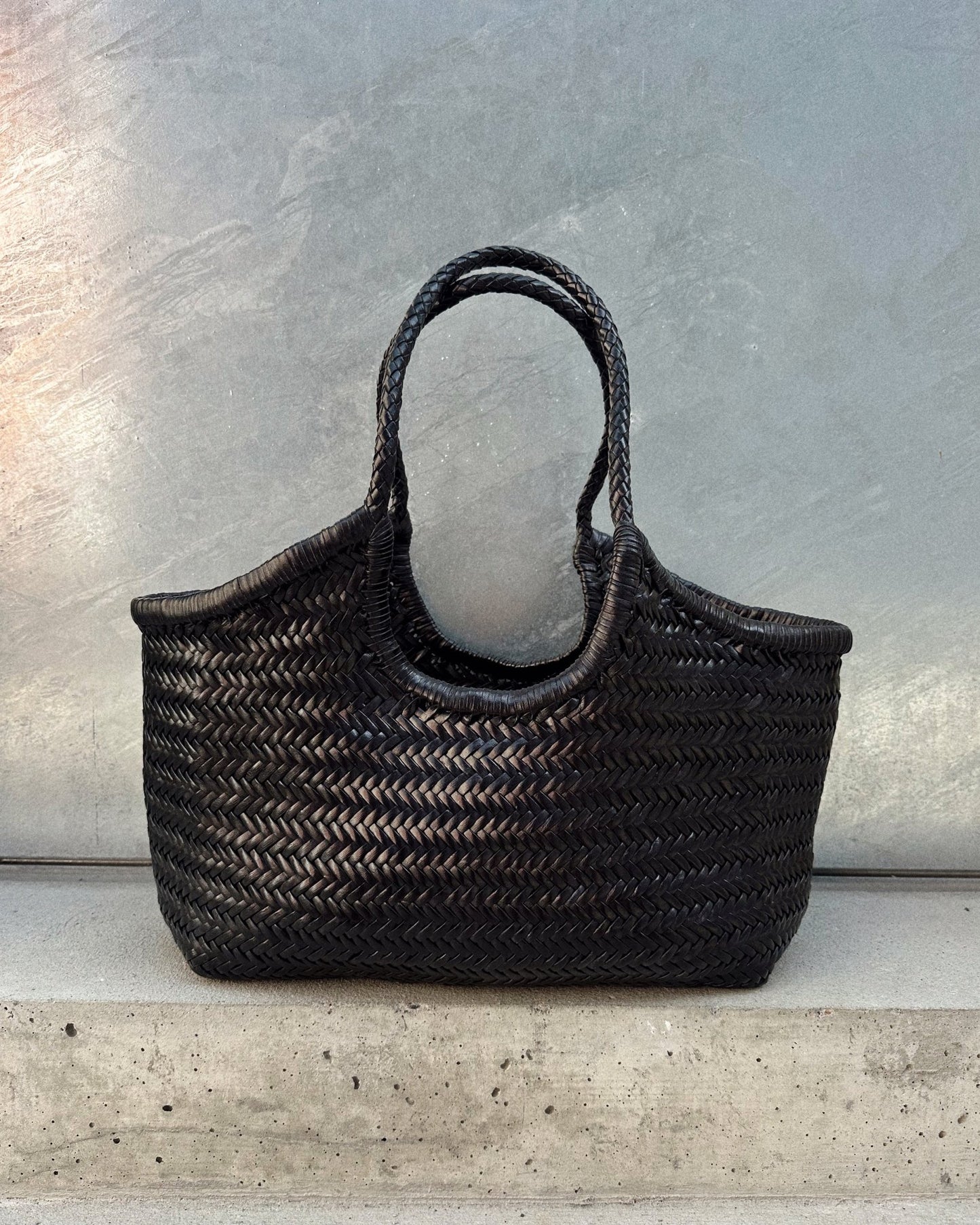 POPPY Leather Bag Large - Studio Seven ZürichStudio Seven Zürich handmade beaded bag Perlentasche