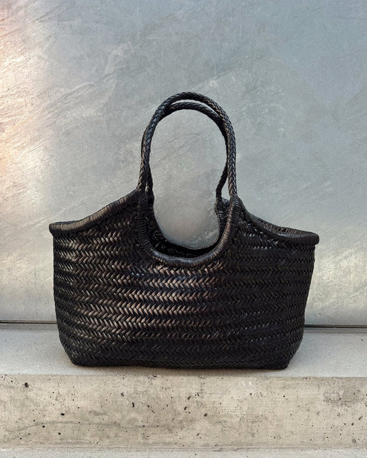POPPY Leather Bag Large - Studio Seven ZürichStudio Seven Zürich handmade beaded bag Perlentasche